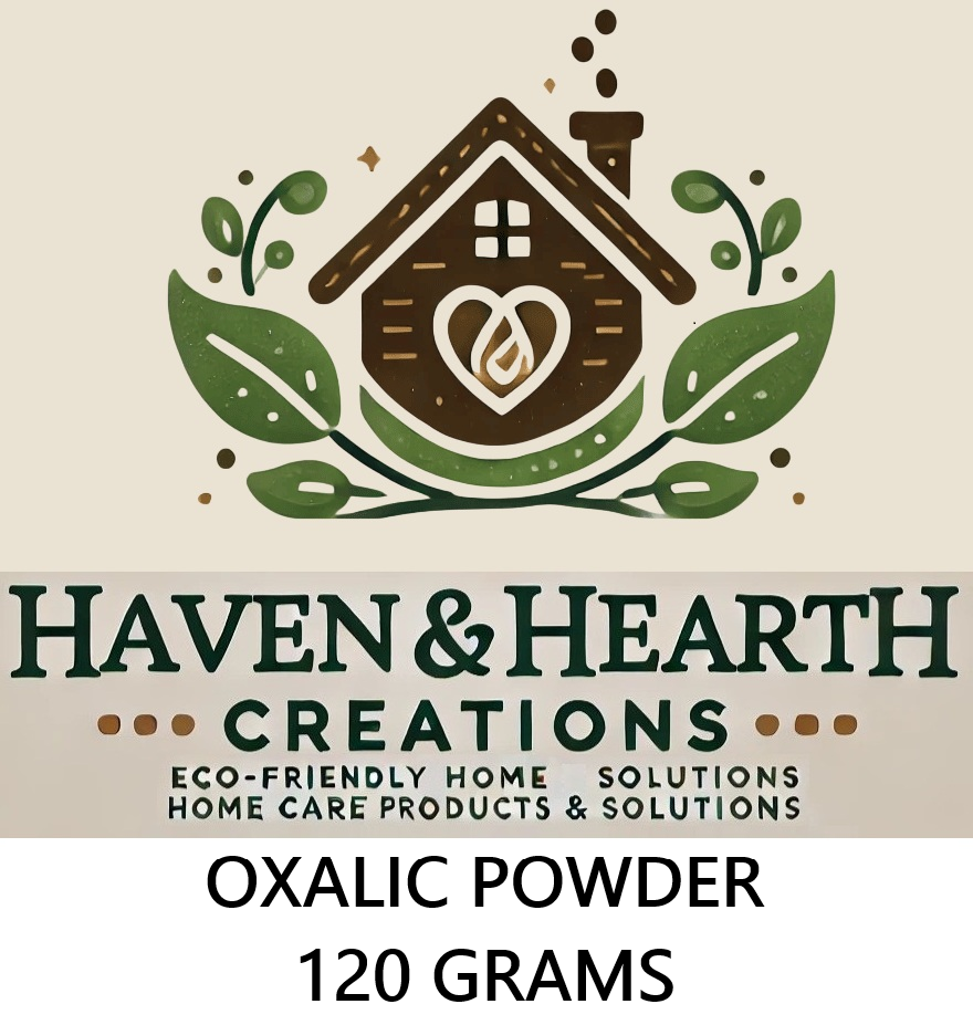 Oxalic Acid Powder | 100% Pure | Rust & Stain Remover | Cleaning DIY Use | Haven & Hearth Creations