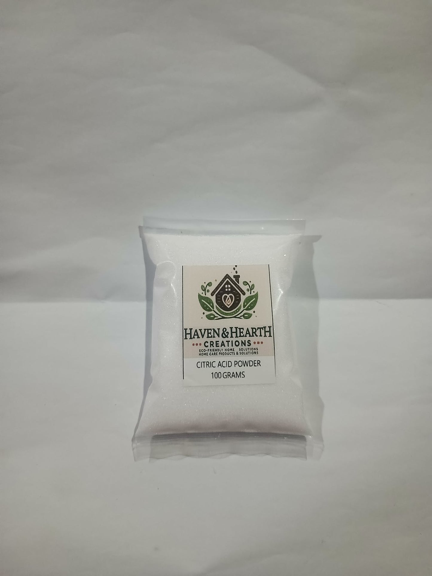 Food Grade Citric Acid Powder | 50g/100g/250g | Haven & Hearth Creations