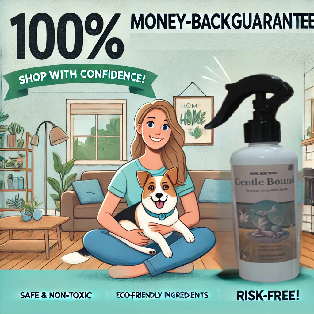 Gentle Bound Natural Cat and Dog Repellent Spray | 2x Stronger Formula  | Citronella Citrus Scent | 250ml/500ml/1000ml | Haven & Hearth Creations